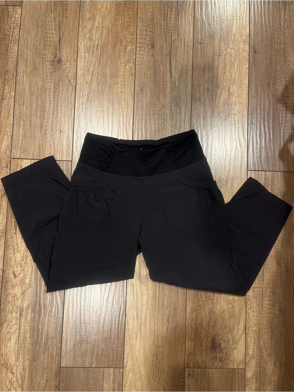 Prana Black Capri Hiking Outdoor Workout Pants XS